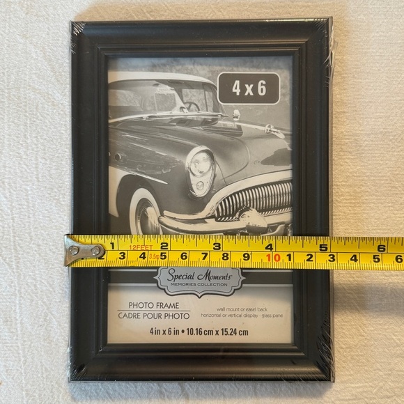 Black 4” x 6” Picture Frame - Picture 13 of 14